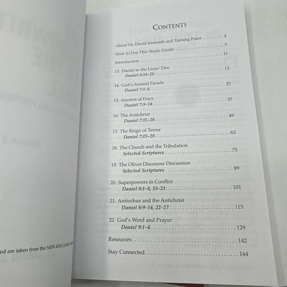 David Jeremiah The Handwriting on the Wall Daniel Study Guides Vol 1-3